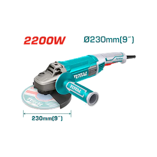 Galletera Esmeril Angular 9 230mm 2200w Total Tg12223026
