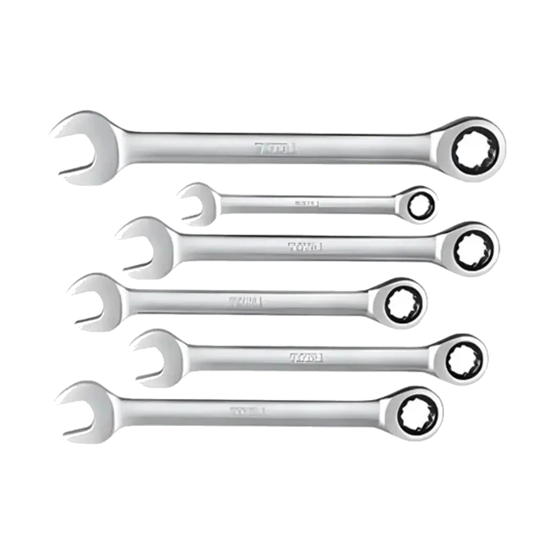 JGO LLAVE PUNTA CORONA CON CHICHARRA 6PCS TOTAL 1