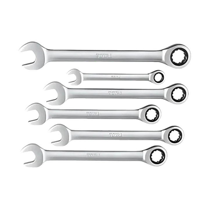 JGO LLAVE PUNTA CORONA CON CHICHARRA 6PCS TOTAL 1