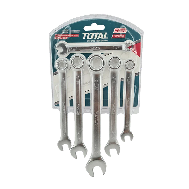 Set Llaves Punta Corona 6 Piezas Total Tht102266 1