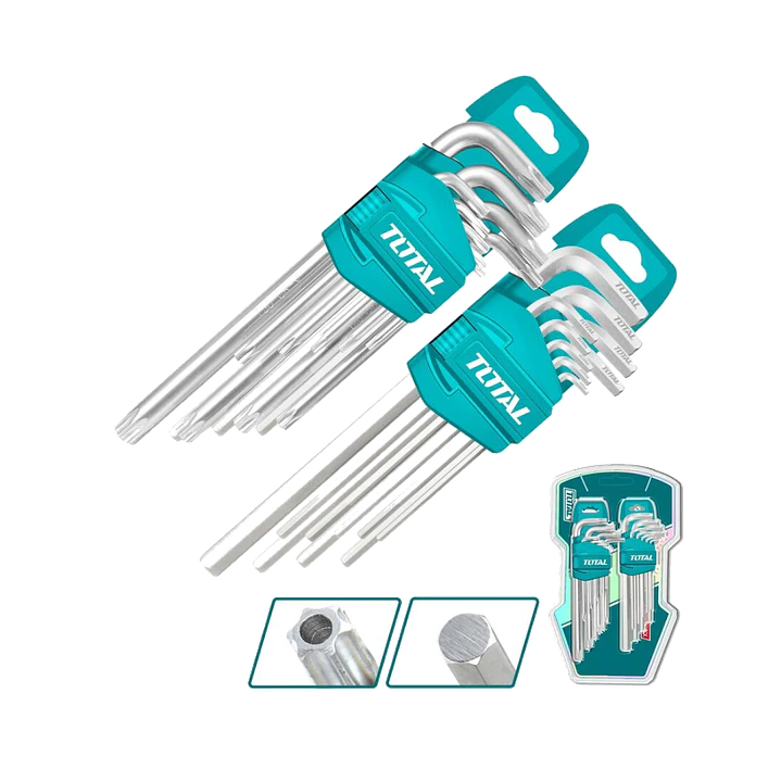JGO LLAVE ALLEN Y TORX 18PCS TOTAL 1