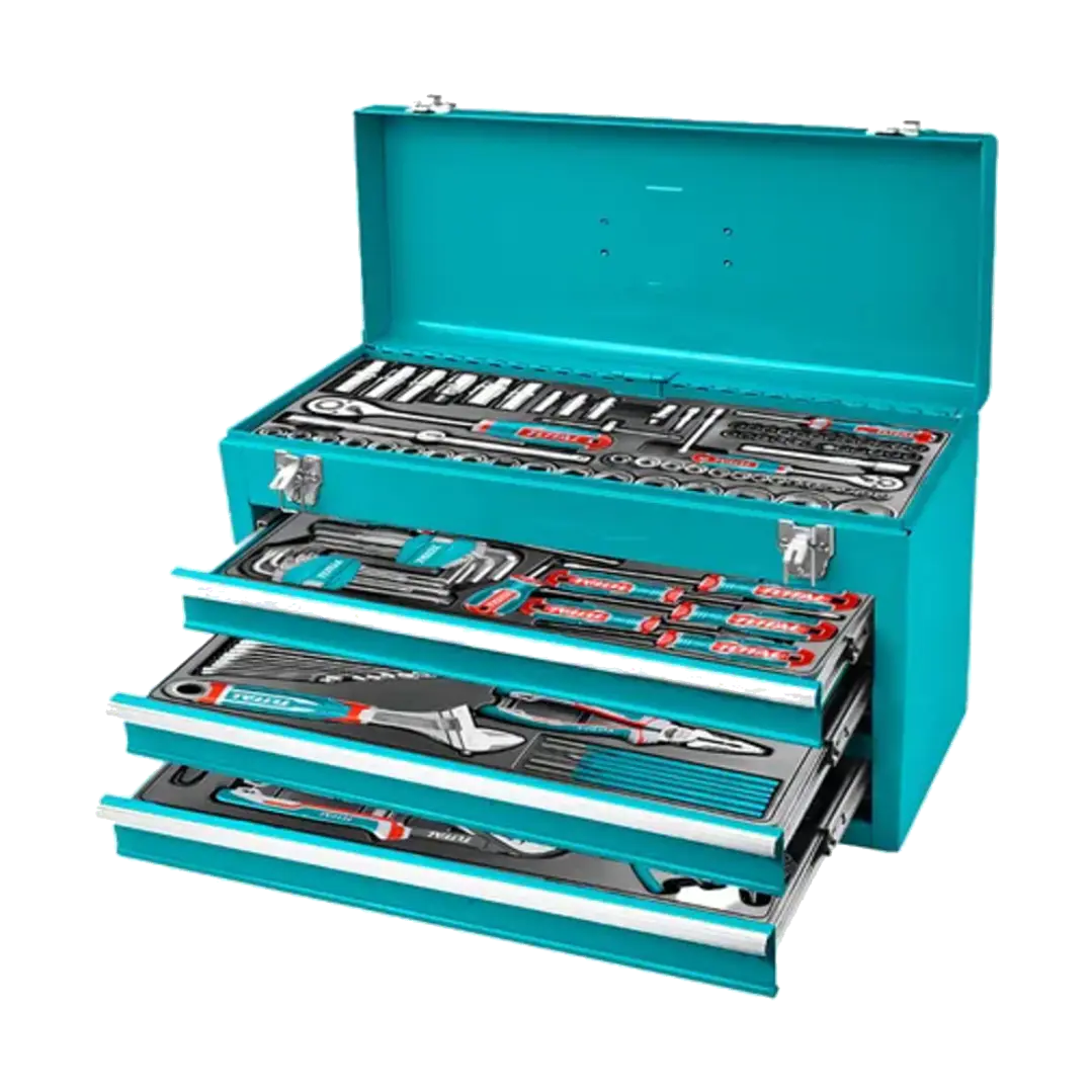 Caja De Herramientas 132 Piezas Total Thptcs71321 1