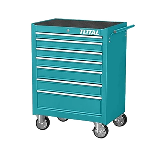 Carro Caja Gabinete Metalico P/ Herramientas 7 Cajones Total