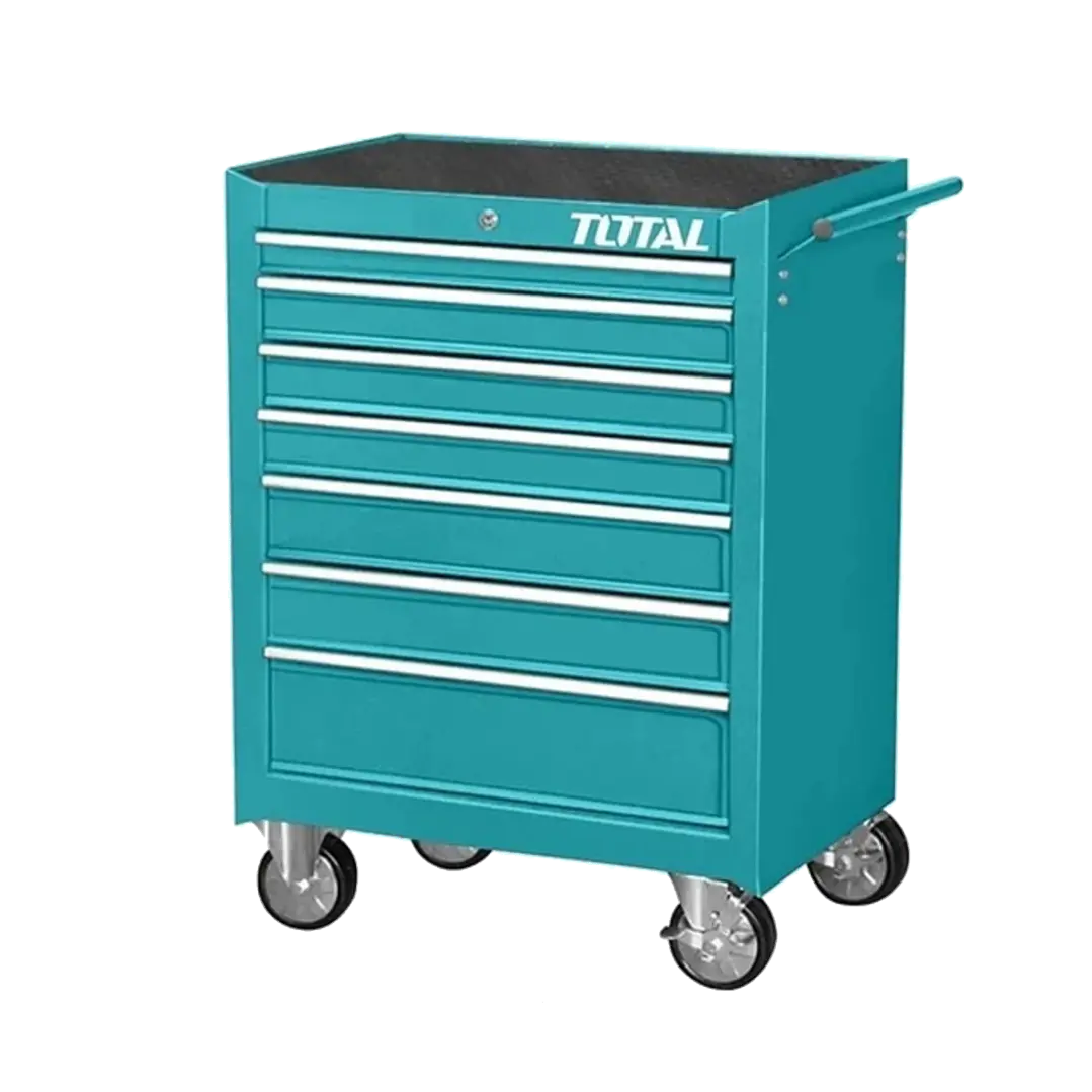 Carro Caja Gabinete Metalico P/ Herramientas 7 Cajones Total 1