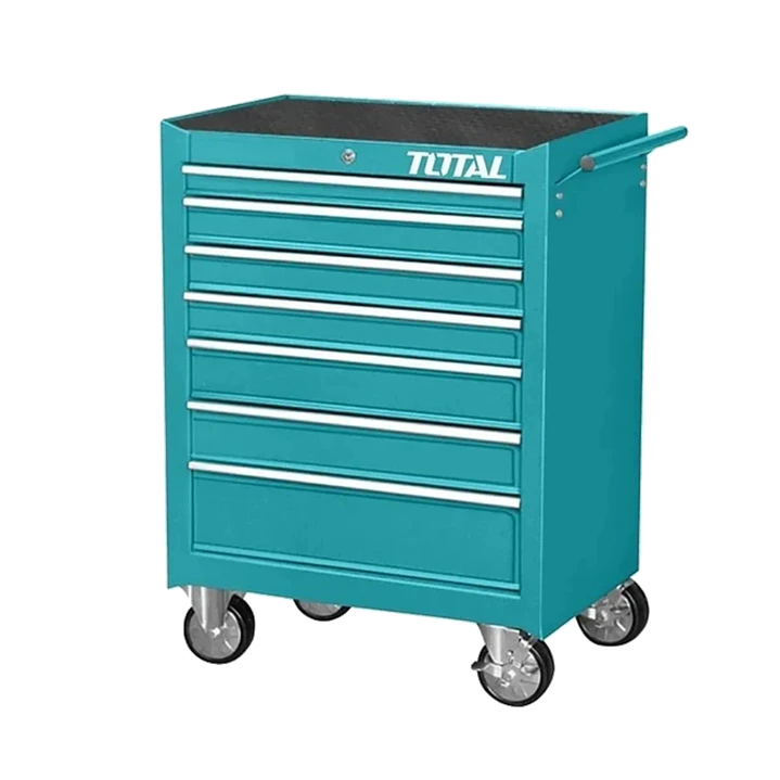 Carro Caja Gabinete Metalico P/ Herramientas 7 Cajones Total 1