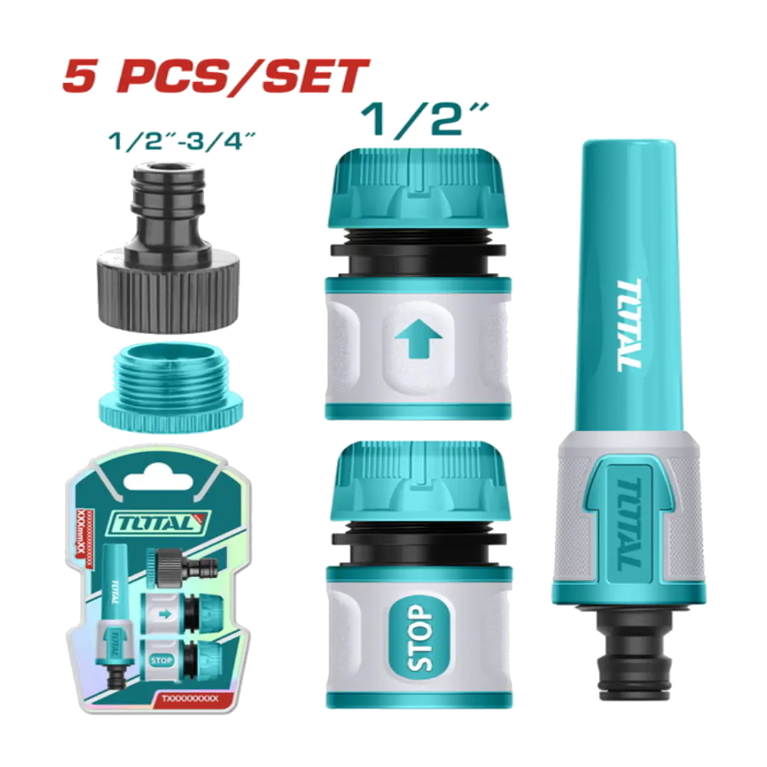 Set de conectores rapidos 5 Piezas Total 1