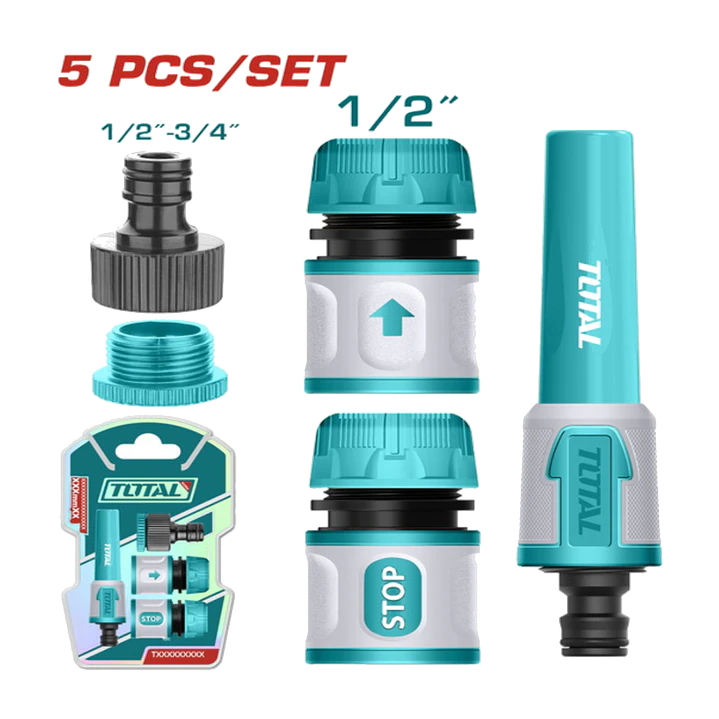 Set de conectores rapidos 5 Piezas Total 1