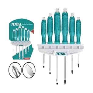 Set De Destornilladores De Golpe 6 Piezas Total Thgss35061