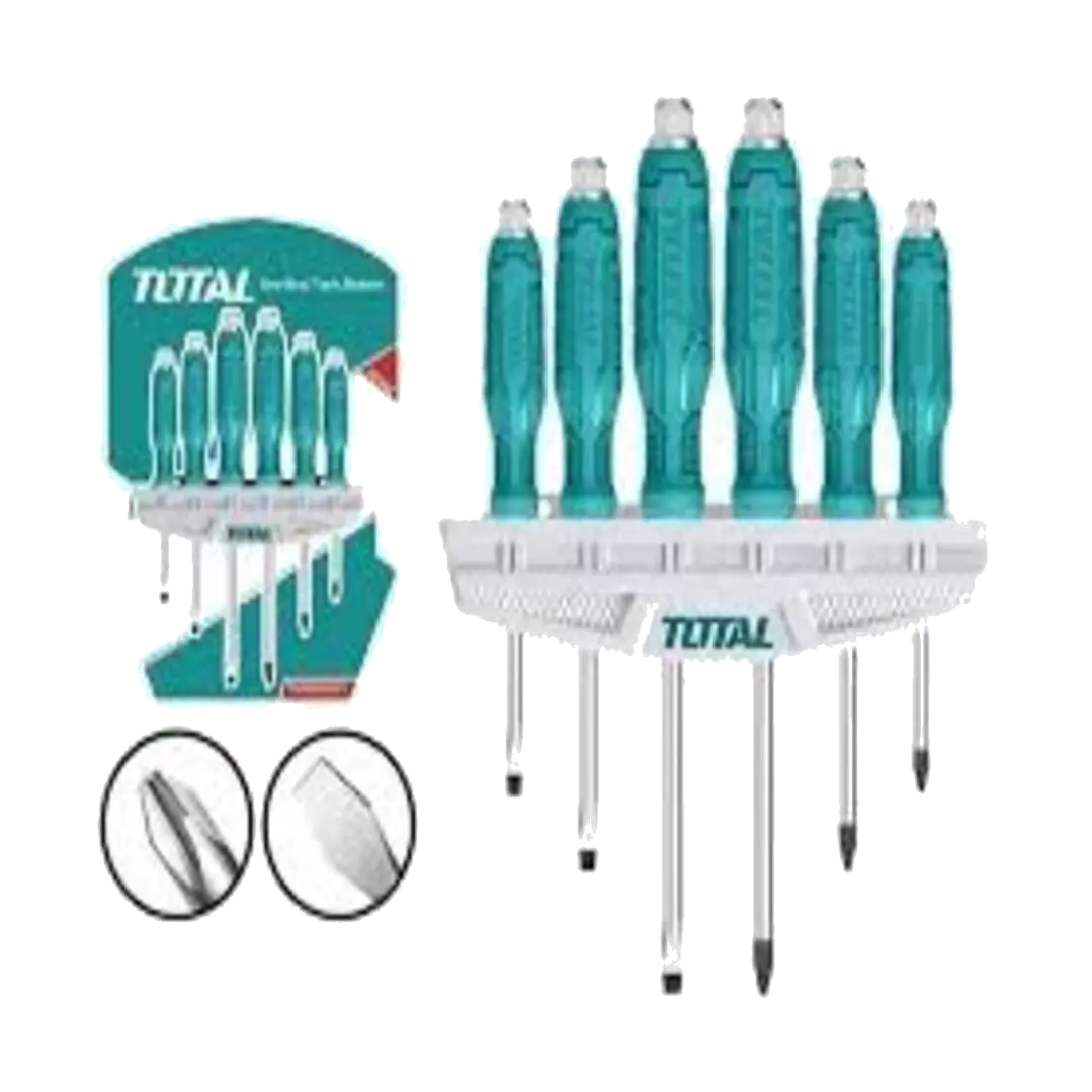 Set De Destornilladores De Golpe 6 Piezas Total Thgss35061 1
