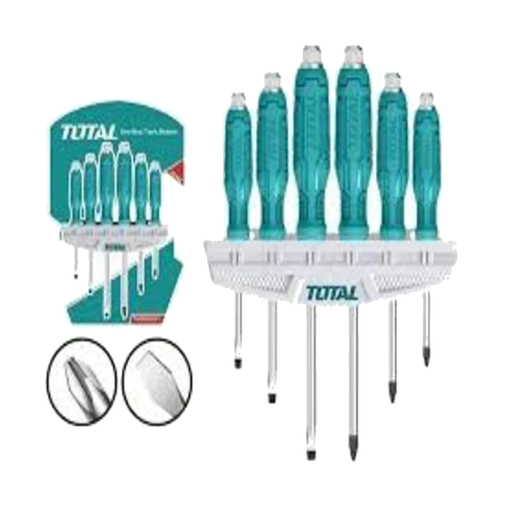 Set De Destornilladores De Golpe 6 Piezas Total Thgss35061 1