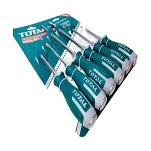 Set Juego Destornilladores De Golpe 6 Pcs Total Thgss2606