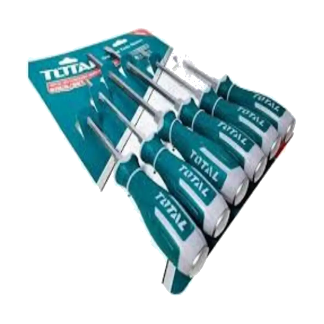 Set Juego Destornilladores De Golpe 6 Pcs Total Thgss2606 1