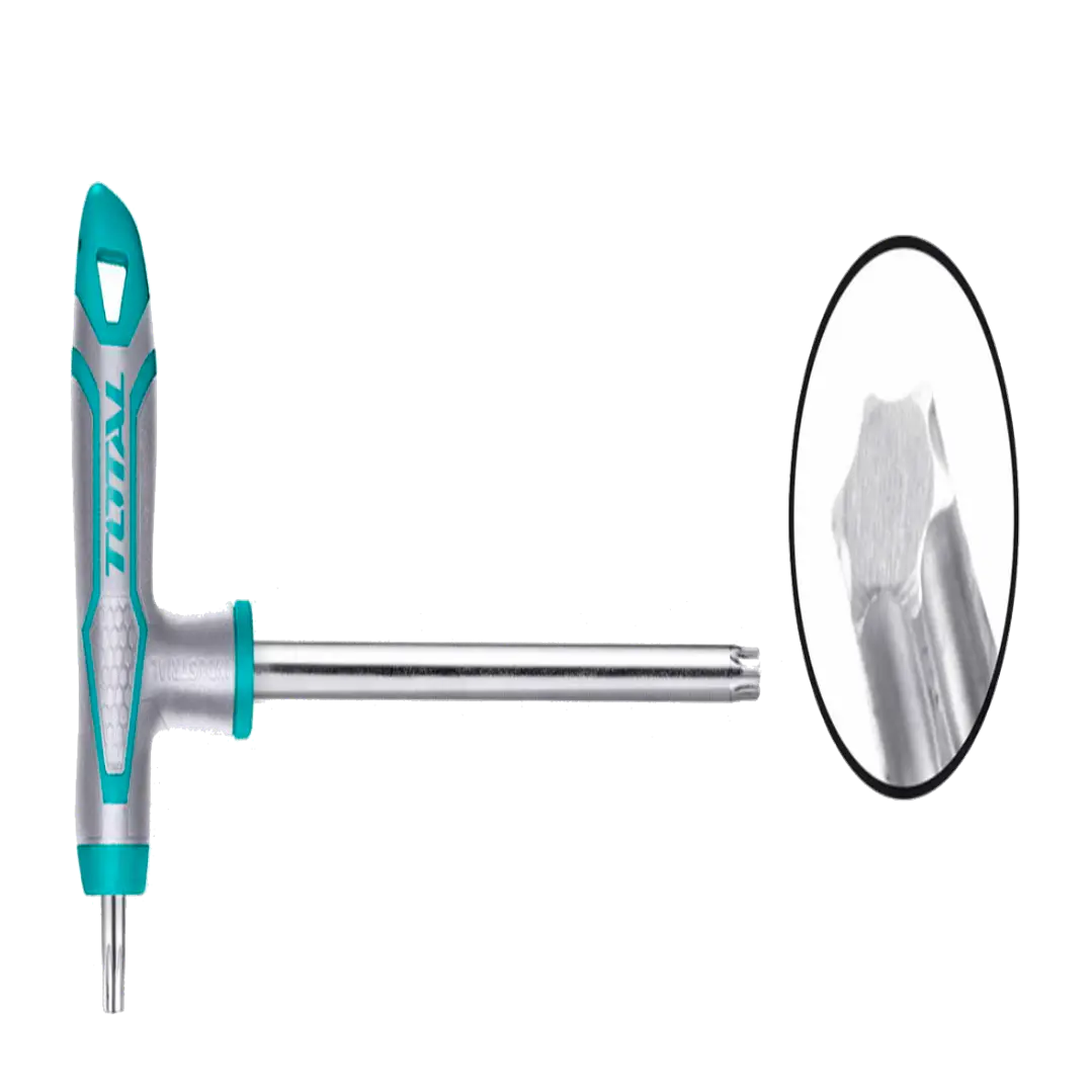 LLAVE TORX MANGO EN T T25X100 TOTAL 1