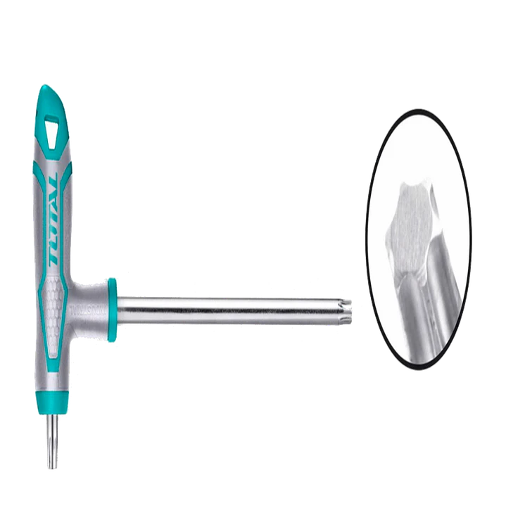 LLAVE TORX MANGO EN T T25X100 TOTAL 1