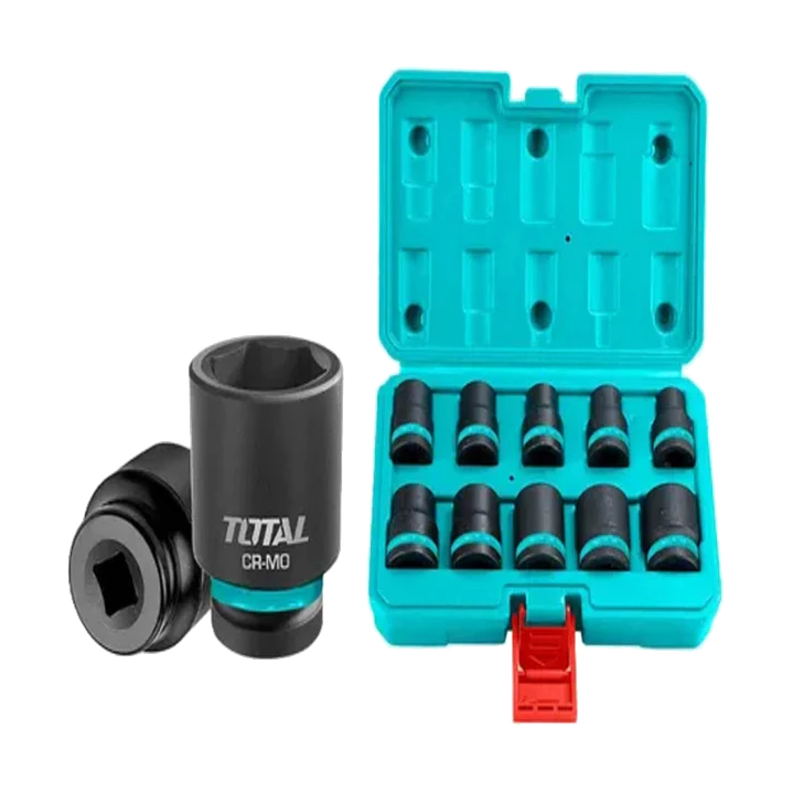 Juego Set De Dados Corto De Impacto 1/2 10 Piezas Total 1