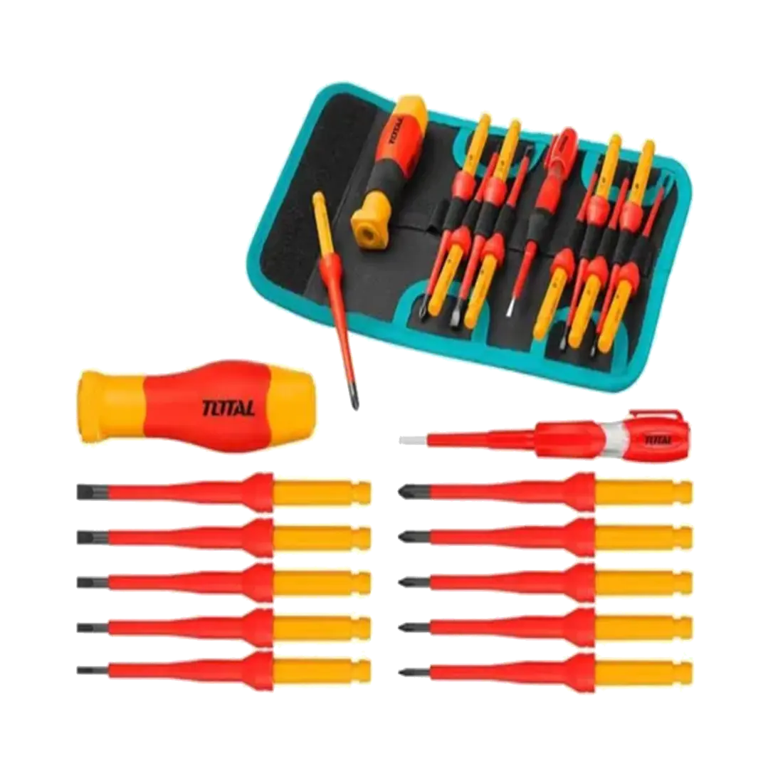 Kit Juego Destornilladores Precisión Aislados 12 Piezas Total 1