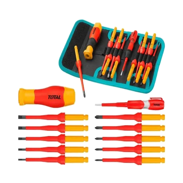 Kit Juego Destornilladores Precisión Aislados 12 Piezas Total 1