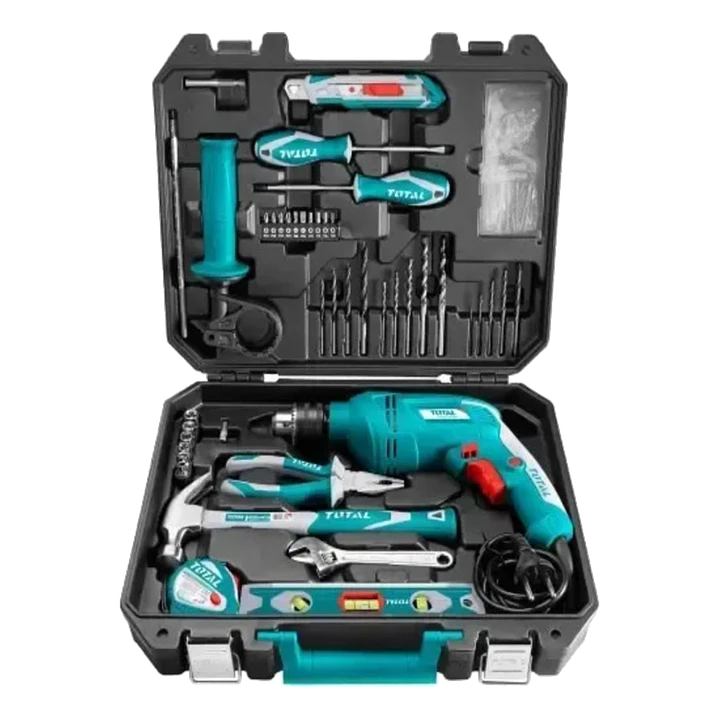 SET DE HERRAMIENTAS CON TALADRO 101PCS TOTAL 1