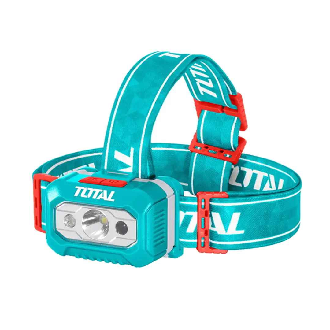 LINTERNA DE CABEZA 200 LUMENS TOTAL 1