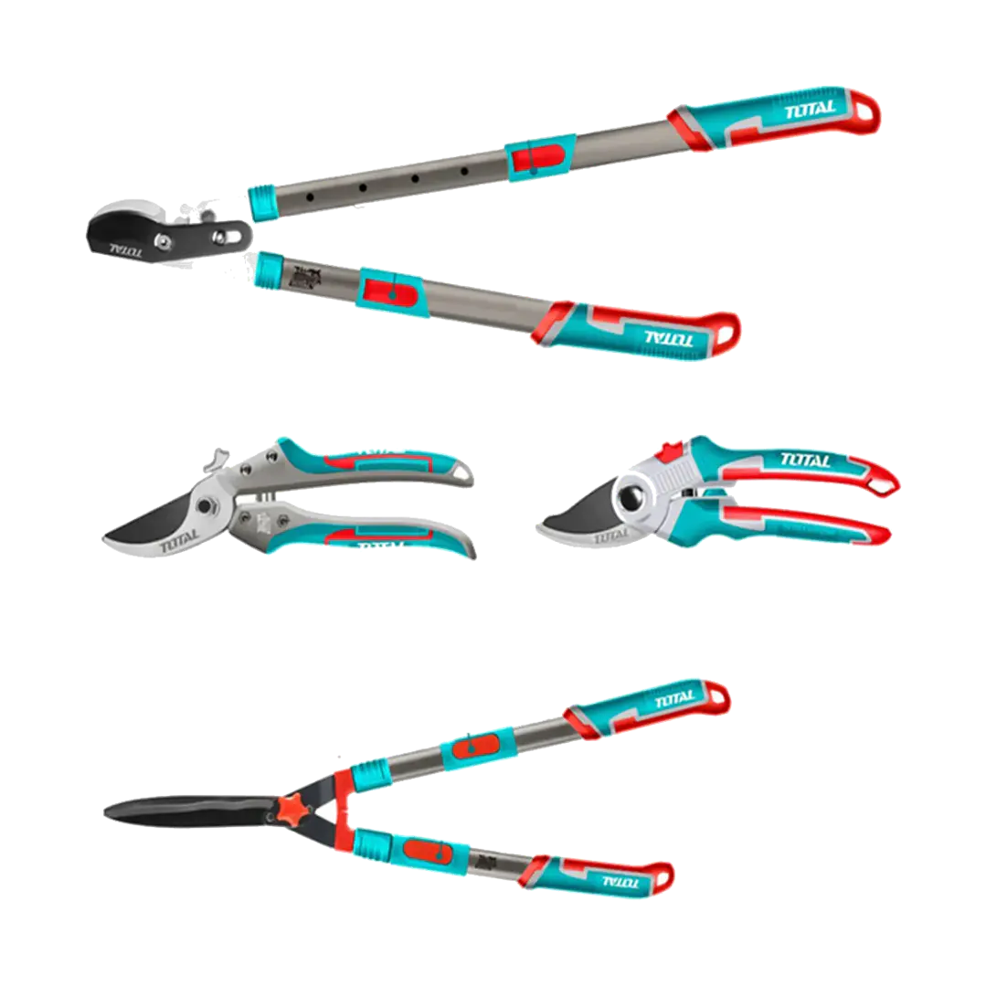 JGO TIJERAS PARA PODAR JARDIN POR 4PCS TOTAL 1