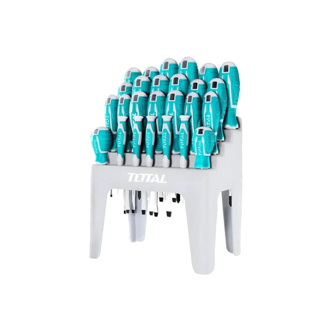 Kit Set Juego Destornilladores 26 Piezas Total Tht250626 1