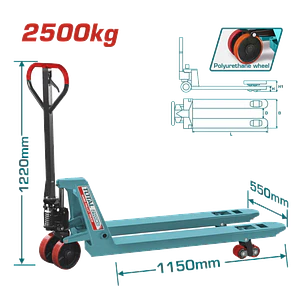 TRASPALETA MANUAL 2500KG TOTAL