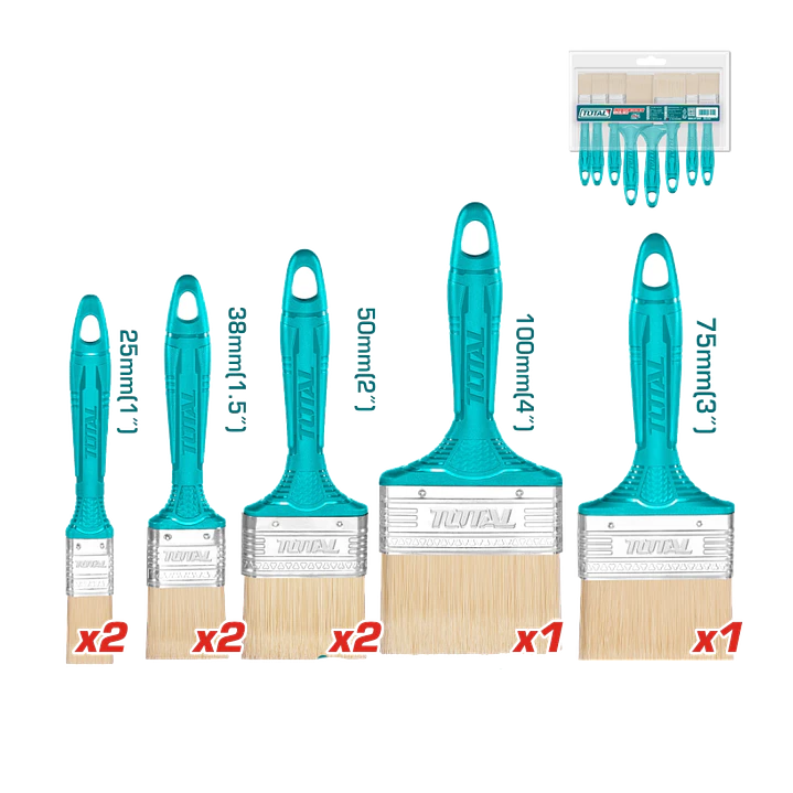 JGO DE BROCHAS POR 8PCS TOTAL 1