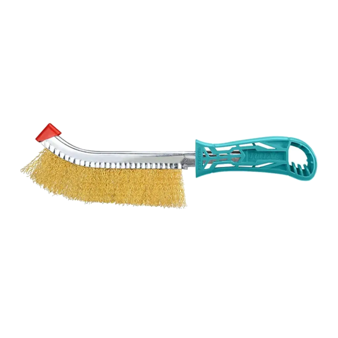 Cepillo Escobilla Alambre Rizada 250mm Total Tht92102 1