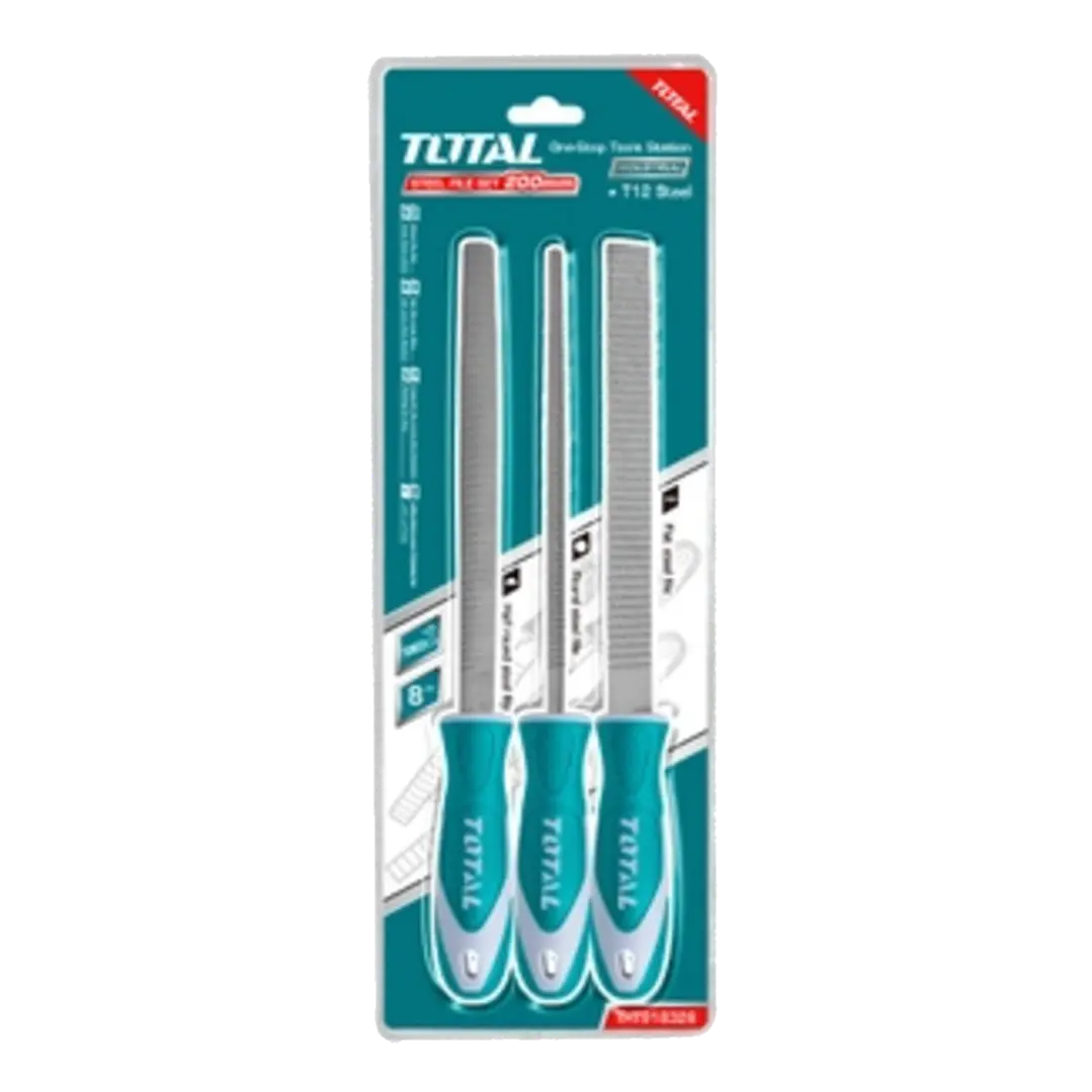 Juego Limas Escofinas P/ Madera 8 Pulgadas 3 Pcs Tht918326 1