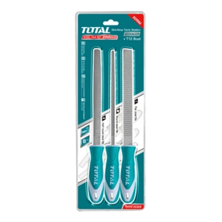 Juego Limas Escofinas P/ Madera 8 Pulgadas 3 Pcs Tht918326 1