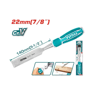 Cincel Formon Para Madera 22mm Total Tht41226