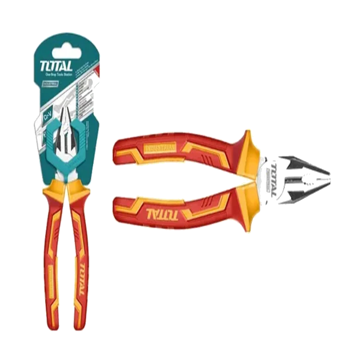 Alicate Universal Aislado Electricista 6 PLG Total Thtip2161 1