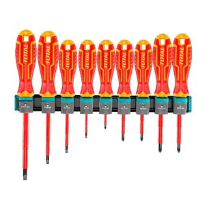 SET 9 DESTORNILLADORES AISLADOS 1000V (CERT.VDE+GS) SUPER TOTAL