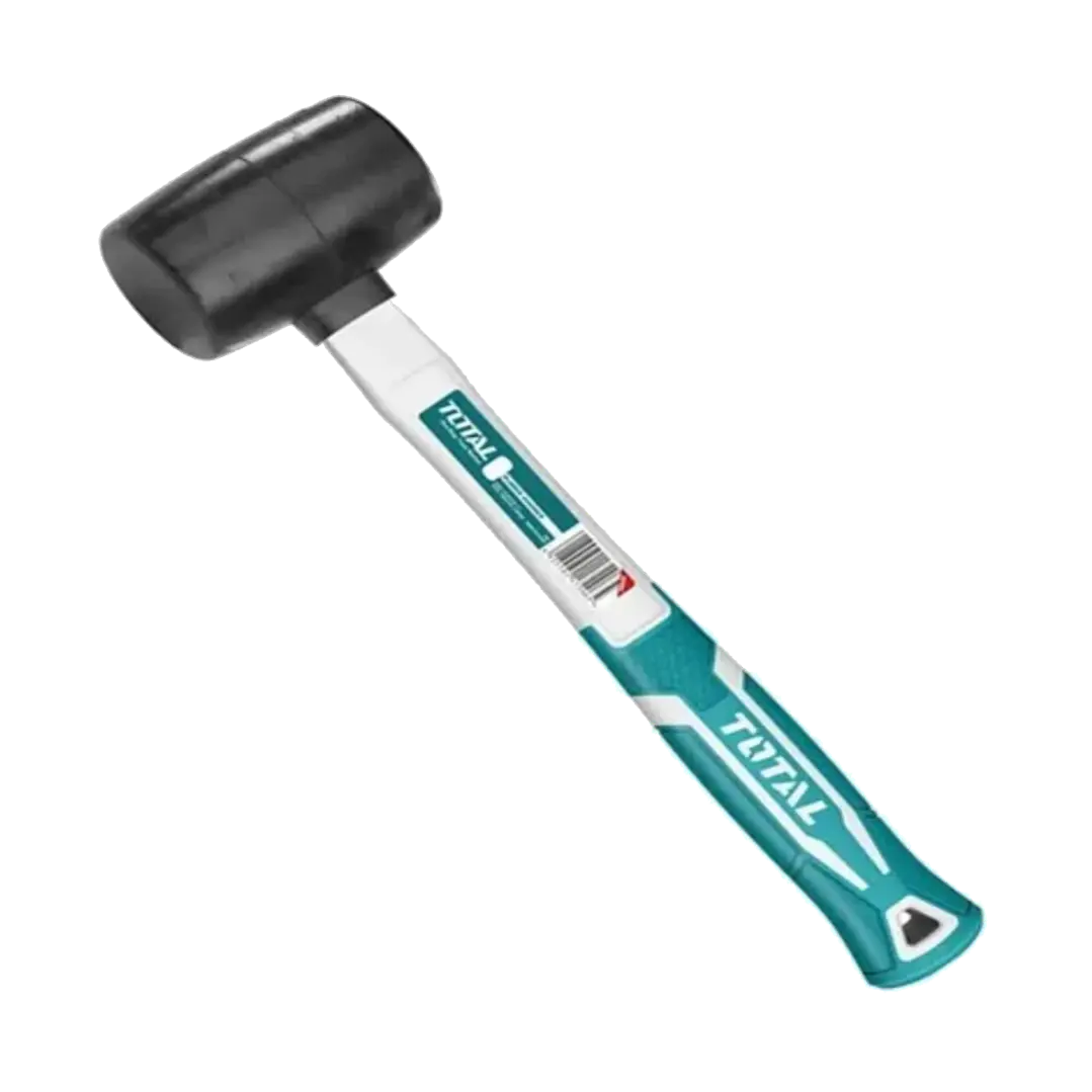 Combo Martillo Mazo De Goma 16oz Total Tht761616 1