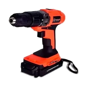 TALADRO IMPACTO RECARGABLE 20V 13MM TOYAKI + 2 BATERIA Y 1 CARGADOR