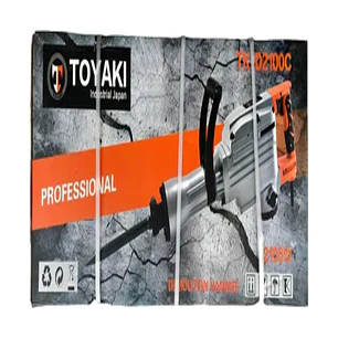 MARTILLO DEMOLEDOR 2100W 14KG NARANJO TOYAKI