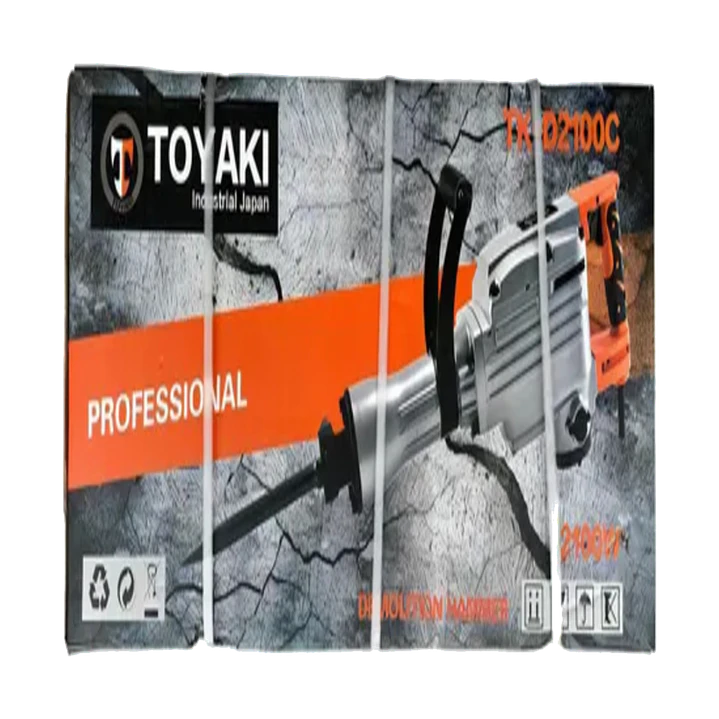 MARTILLO DEMOLEDOR 2100W 14KG NARANJO TOYAKI 1