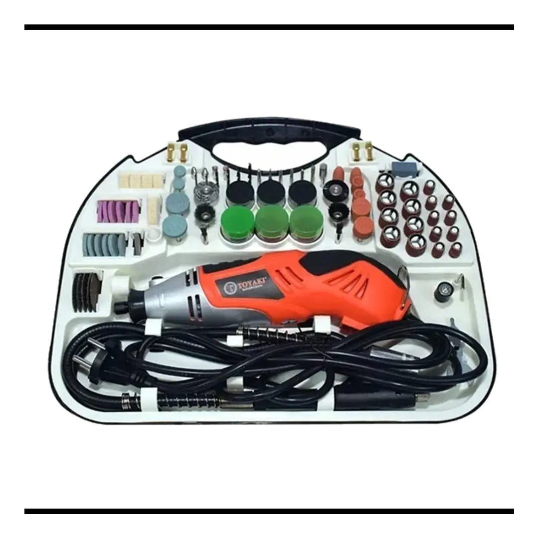 Mini Torno (dremel) 200w + Accesorios Tk-858 Toyaki 1