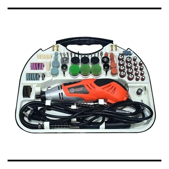 Mini Torno (dremel) 200w + Accesorios Tk-858 Toyaki 1
