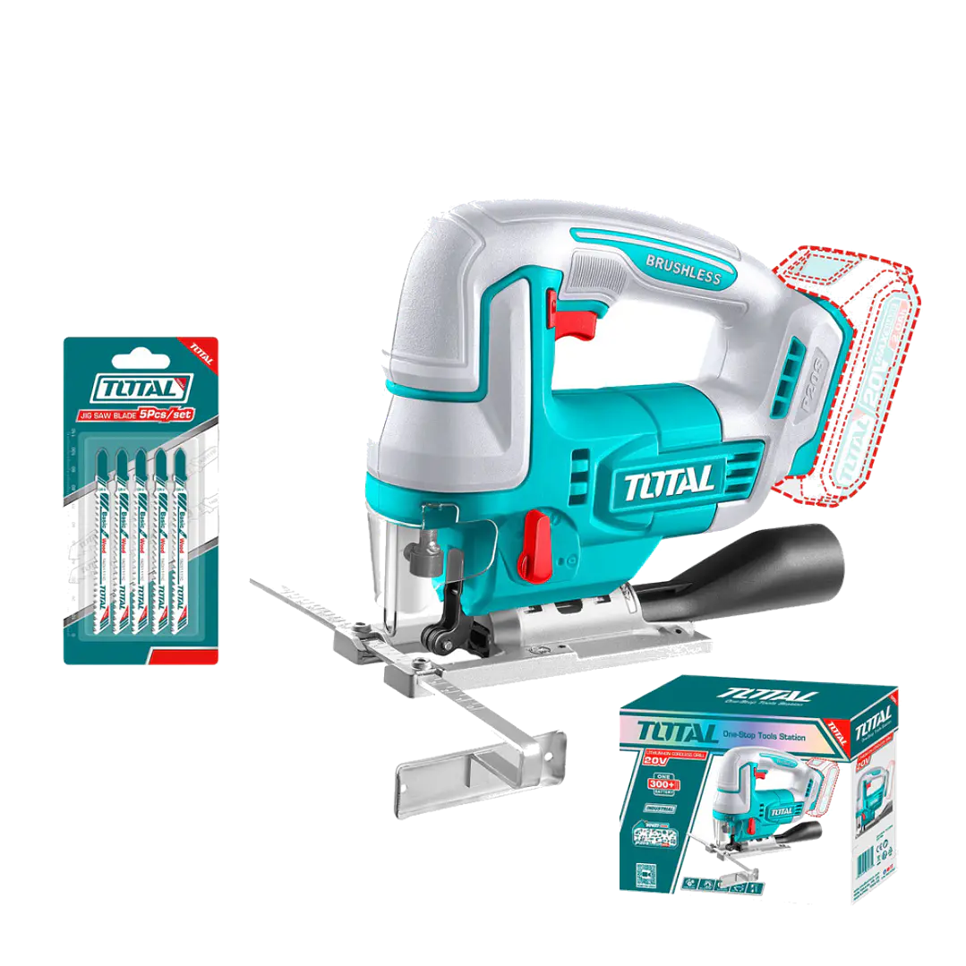 SIERRA CALADORA INALAMBRICO 20V 3000 RPM TOTAL SIN BATERIA SIN CARGADOR 1