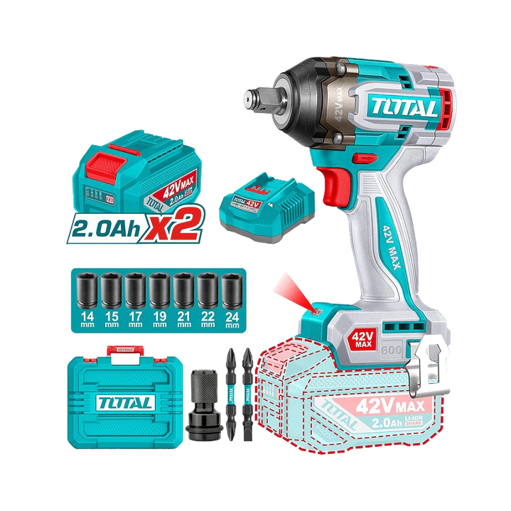 LLAVE DE IMPACTO INALÁMBRICO 1/2