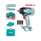 Taladro Pistola Llave Impacto 20v 2bat+ Carg 850nm Total - Miniatura 1