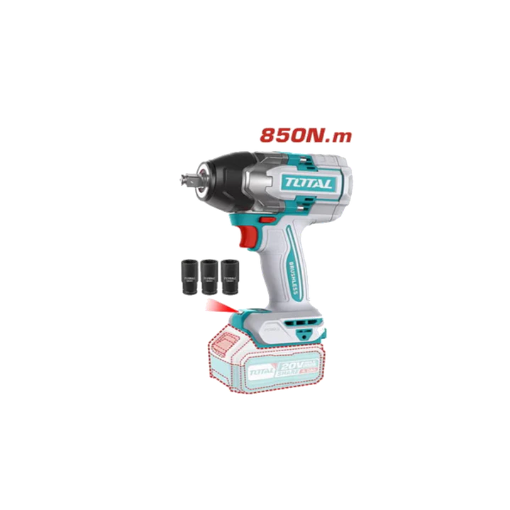 Taladro Pistola Llave Impacto 20v 850nm Total Tiwli20851 1