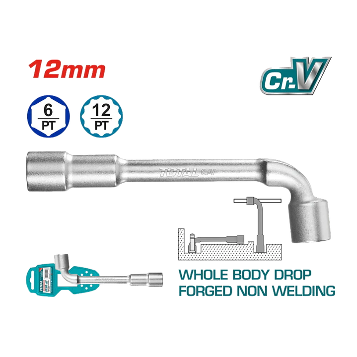 LLAVE PIPA 12MM TOTAL 1