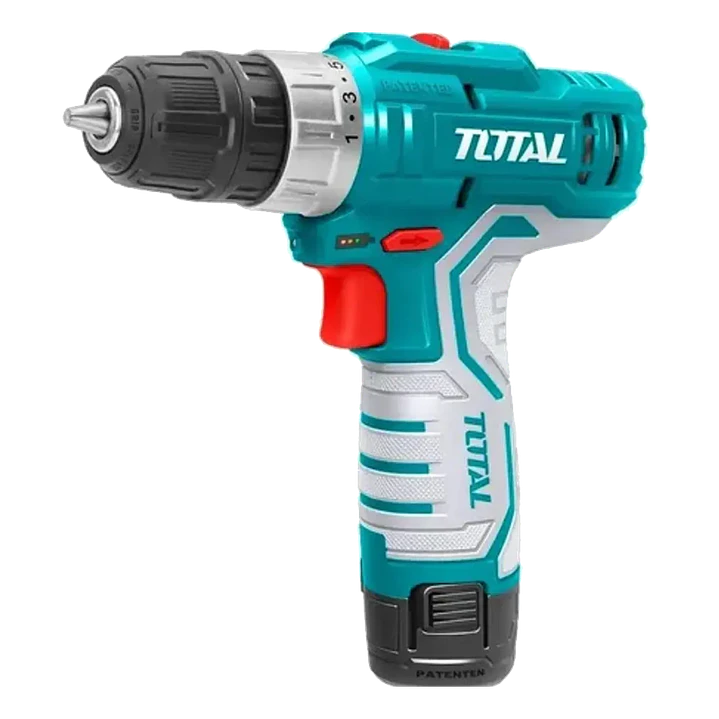 Taladro Atornillador Inalambrico 2 Bat 12v Total Tidli1232 1