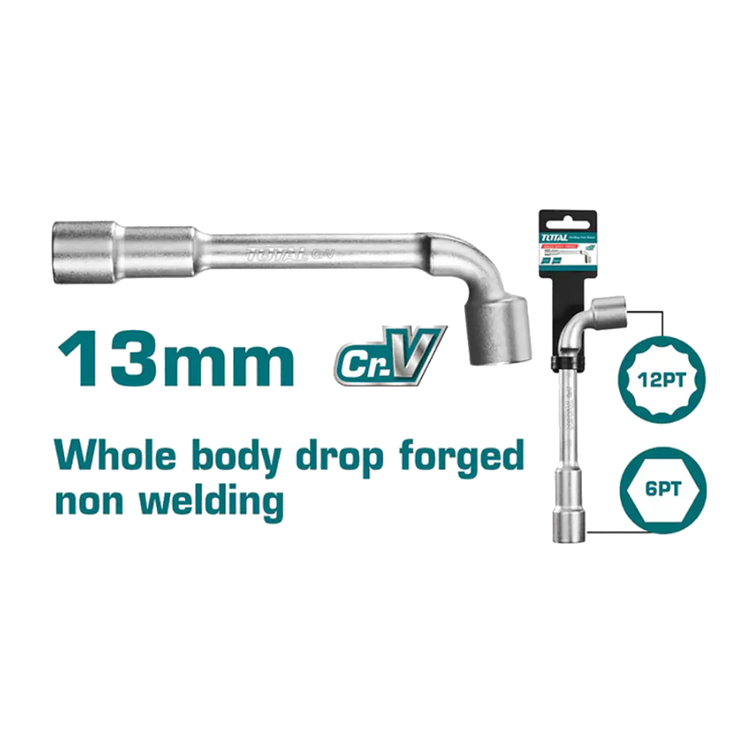 LLAVE PIPA 13MM TOTAL 1