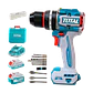 Taladro Percutor 86nm Industrial Total Tidli20868 Color Turquesa Frecuencia 50/60hz - Miniatura 1