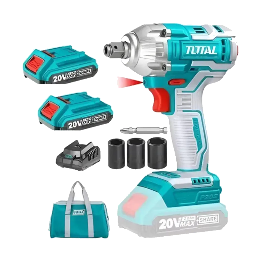 Taladro Pistola Llave Impacto Y Atornillador 20v 1