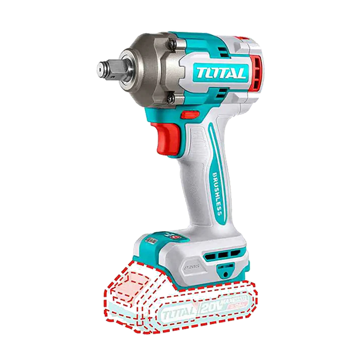 LLAVE DE IMPACTO INALÁMB 1/2
