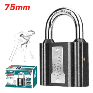 Candado De Seguridad 75 Mm Con 3 Llaves Total Tlk31751